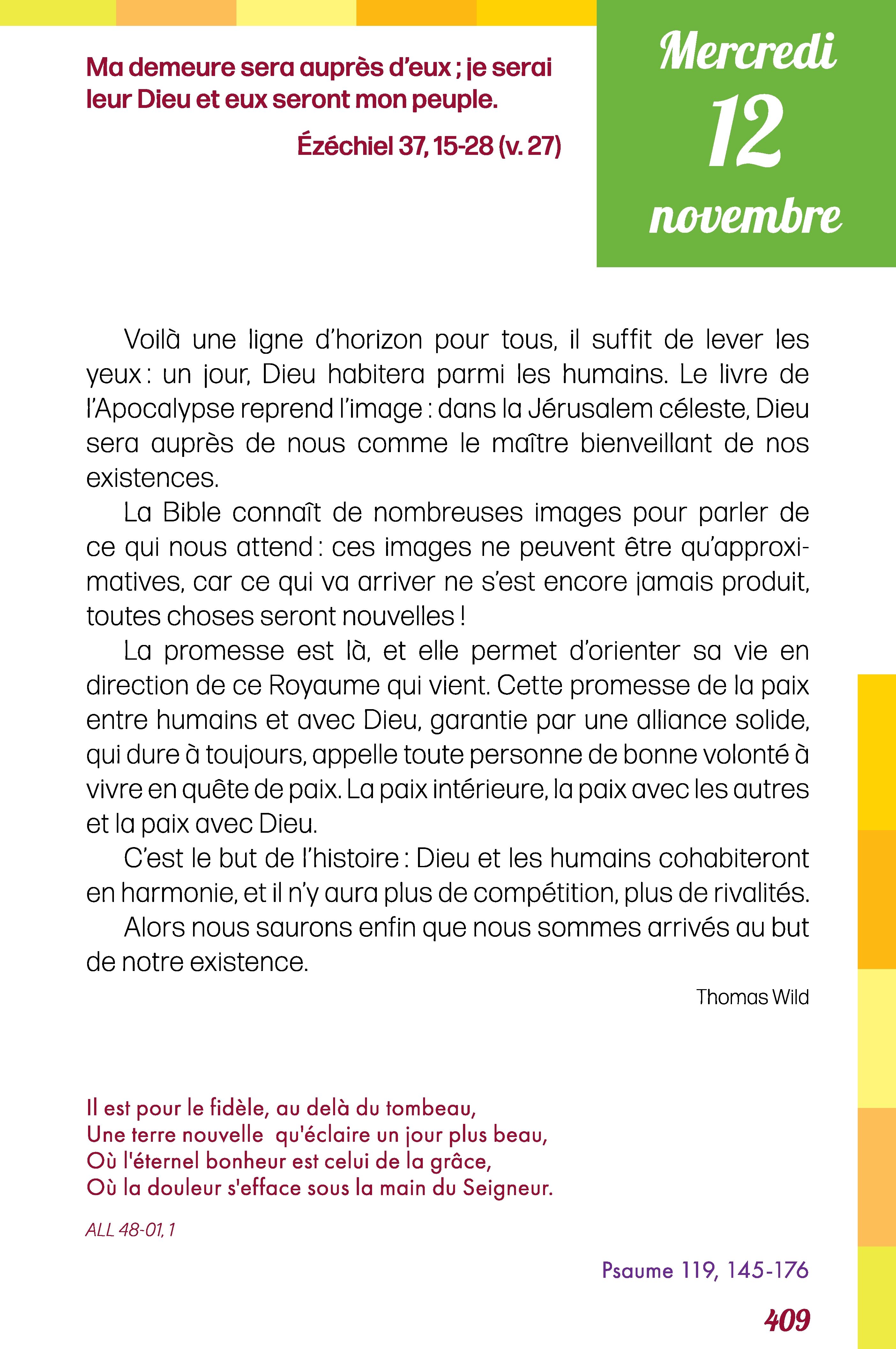 Pain quotidien 12/11/2025