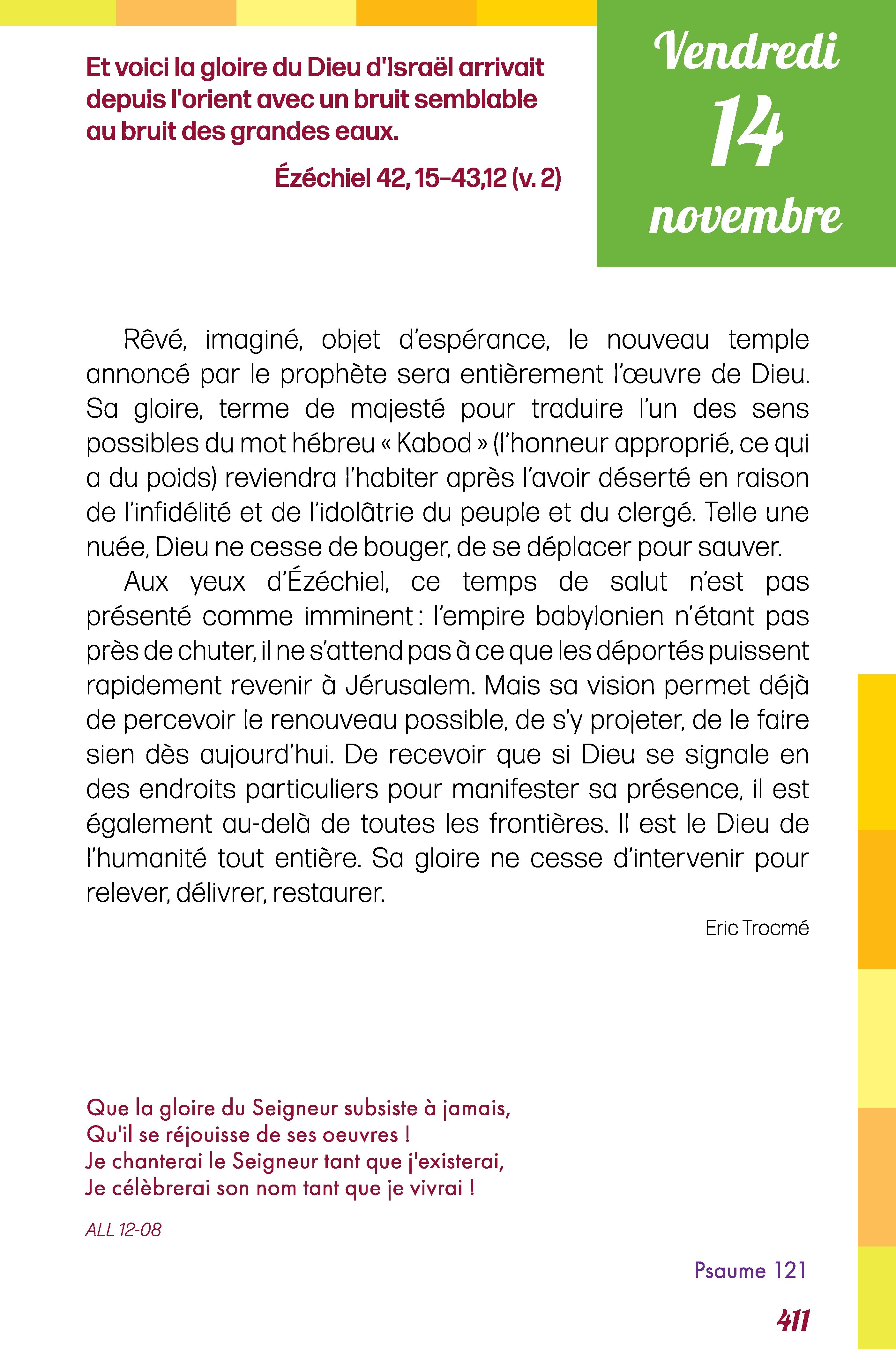 Pain quotidien 14/11/2025