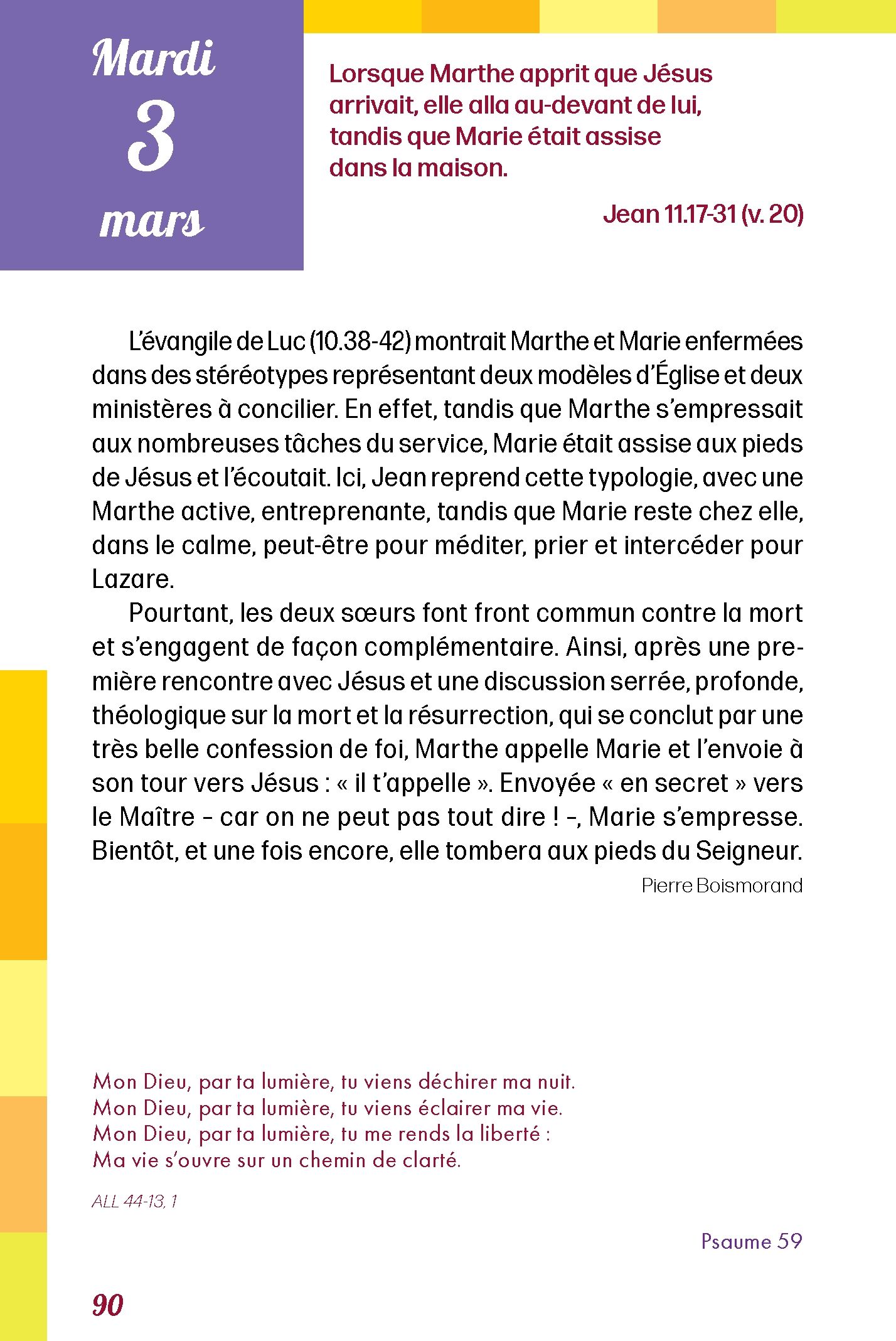 Pain quotidien 03/03/2026