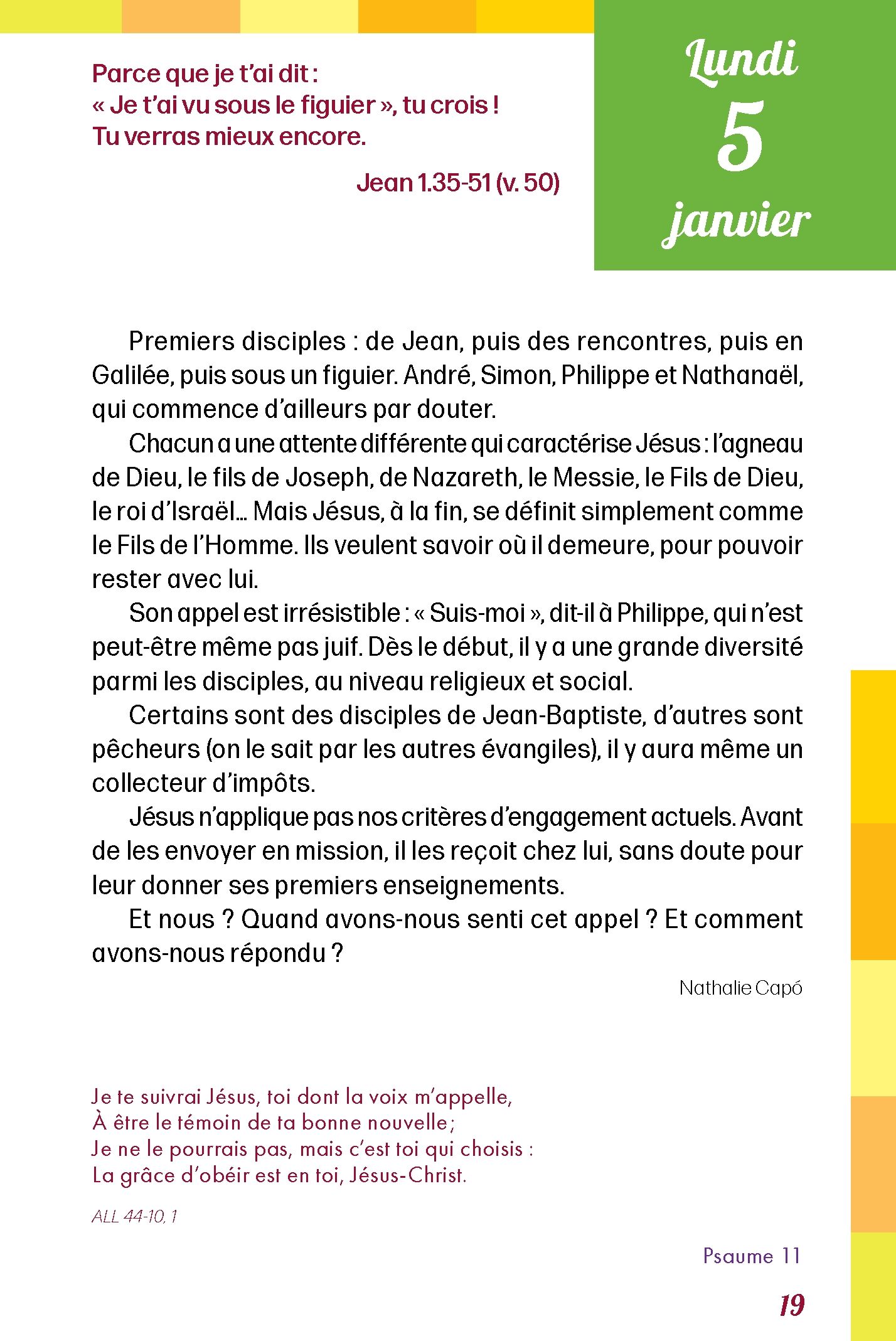 Pain quotidien 05/01/2026