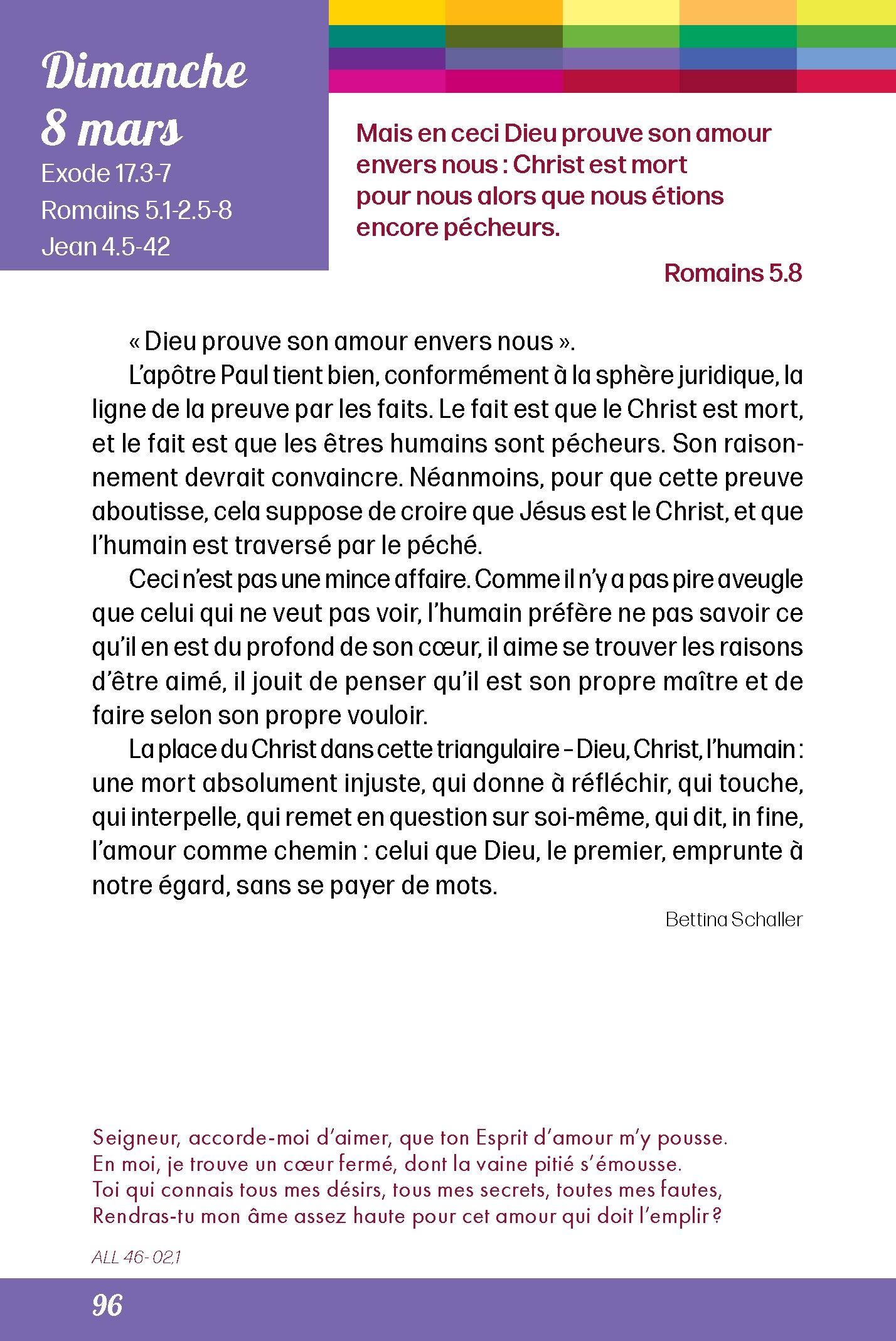 Pain quotidien 08/03/2026