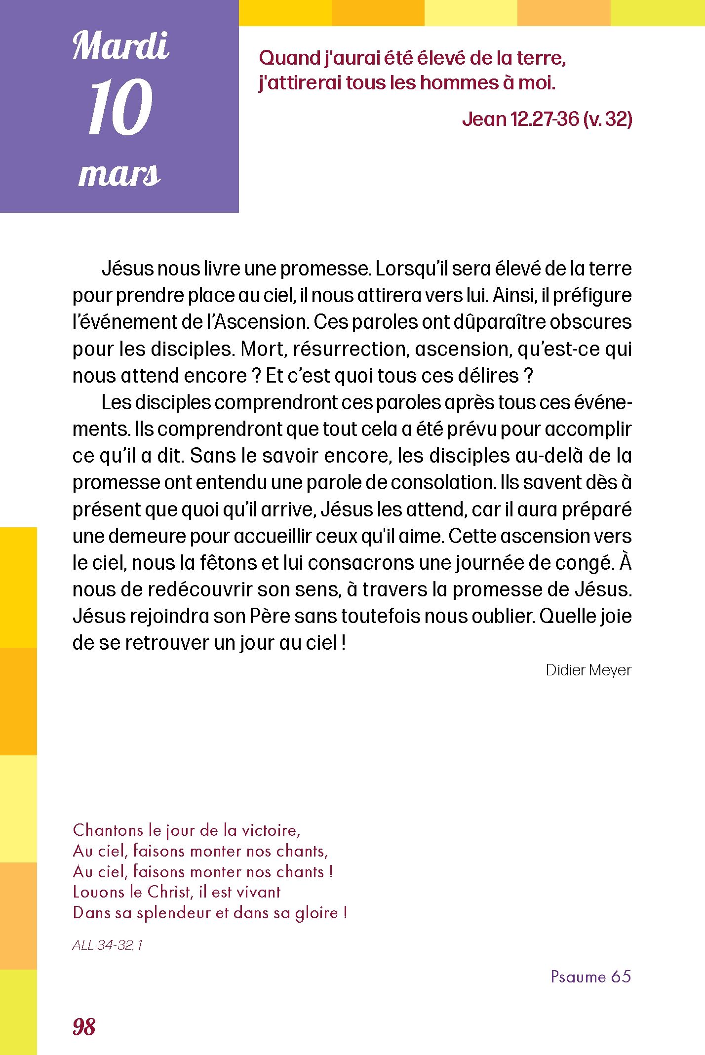 Pain quotidien 10/03/2026