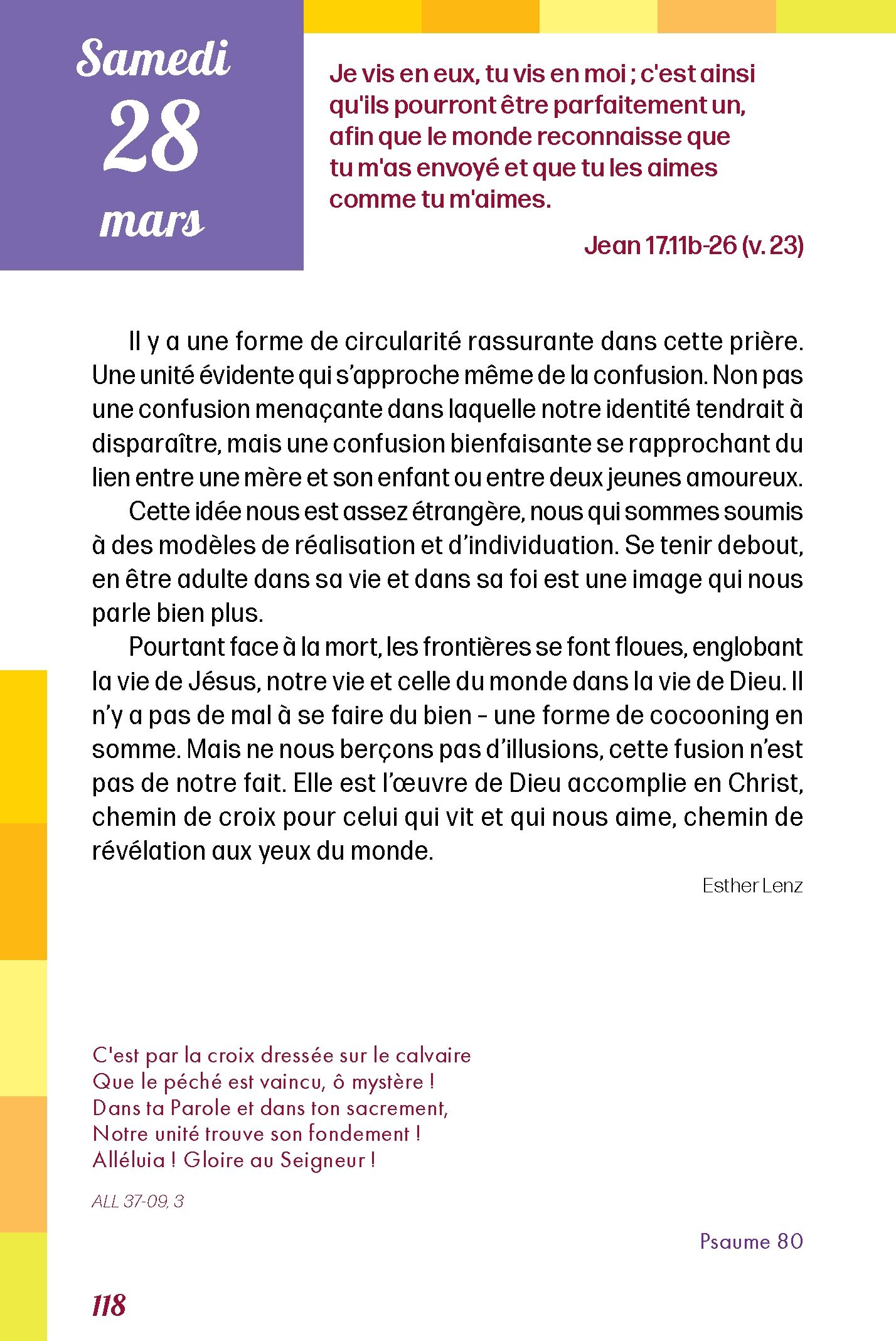 Pain quotidien 28/03/2026